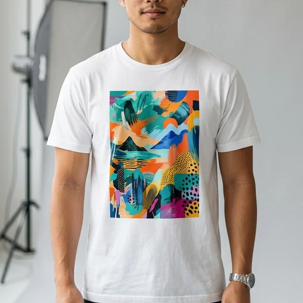 Standard A4 center graphic print DTF