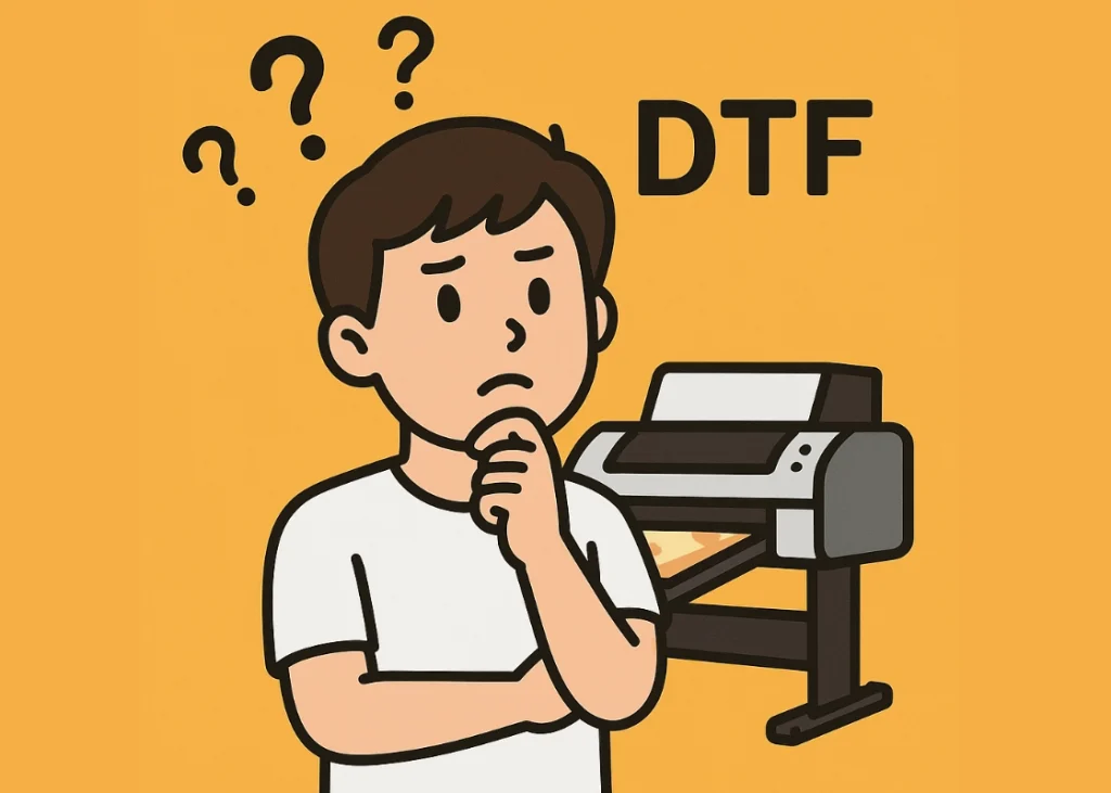 มือใหม่สกรีนเสื้อระบบ DTF กำลังสงสัยเกี่ยวกับปัญหาการใช้งานเครื่องพิมพ์