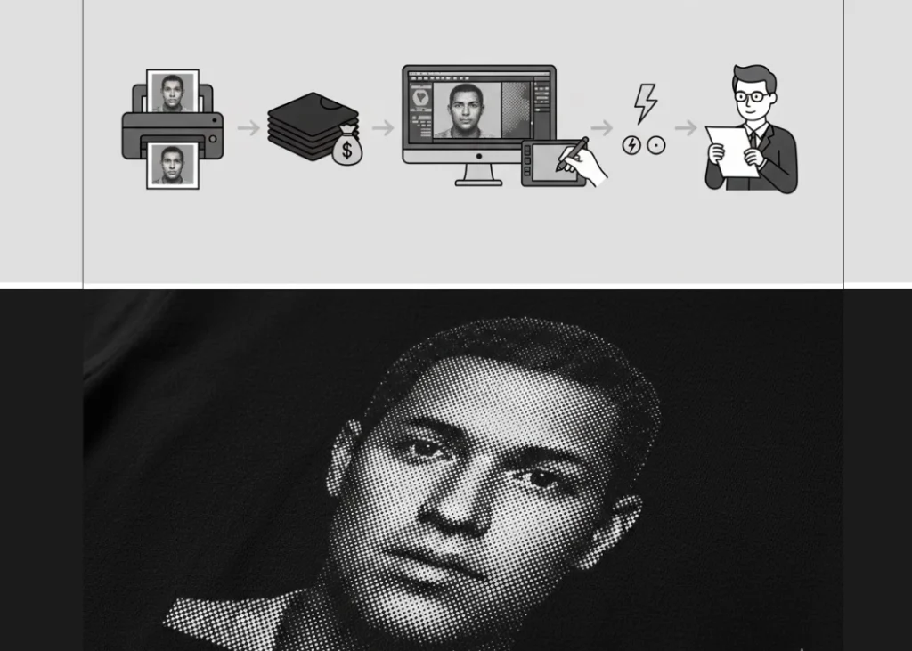 ขั้นตอนการเตรียมไฟล์ภาพฮาล์ฟโทนสำหรับงานสกรีน DTF ตั้งแต่การรับภาพจากลูกค้า การประมวลผลด้วยโปรแกรม และการตรวจสอบคุณภาพ